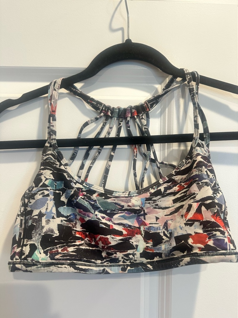 lululemon athletica Multi-Color Strappy Back Sports Bra